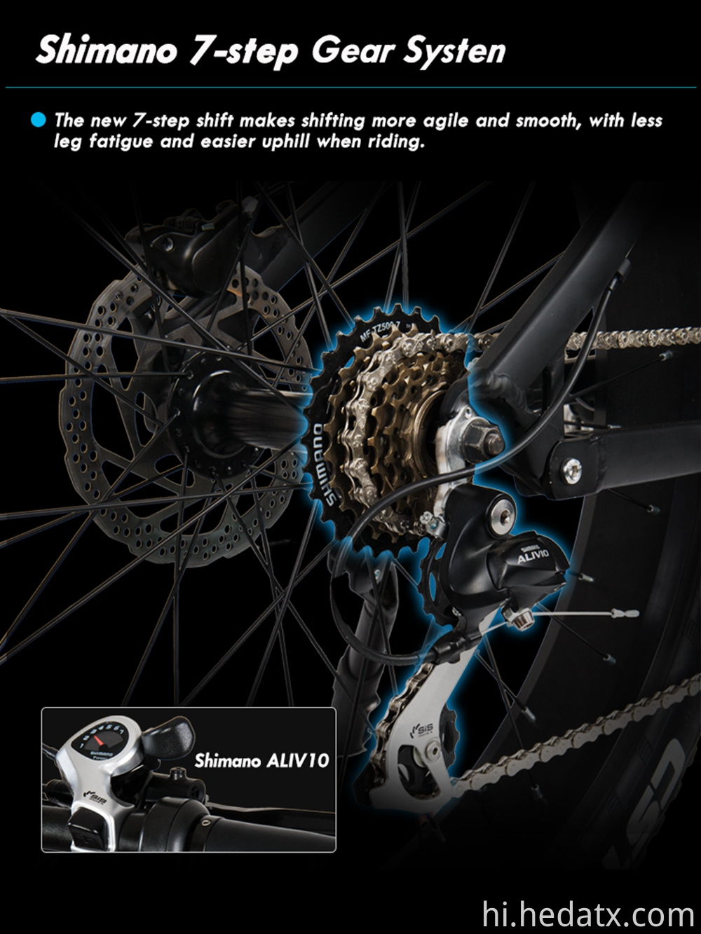 उच्च गति इलेक्ट्रिक वसा टायर बाइक चल रही है High Speed Running Electric Fat Tire Bike